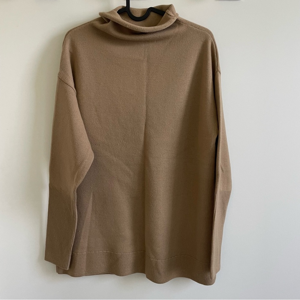 Wilfred caramel tunic
